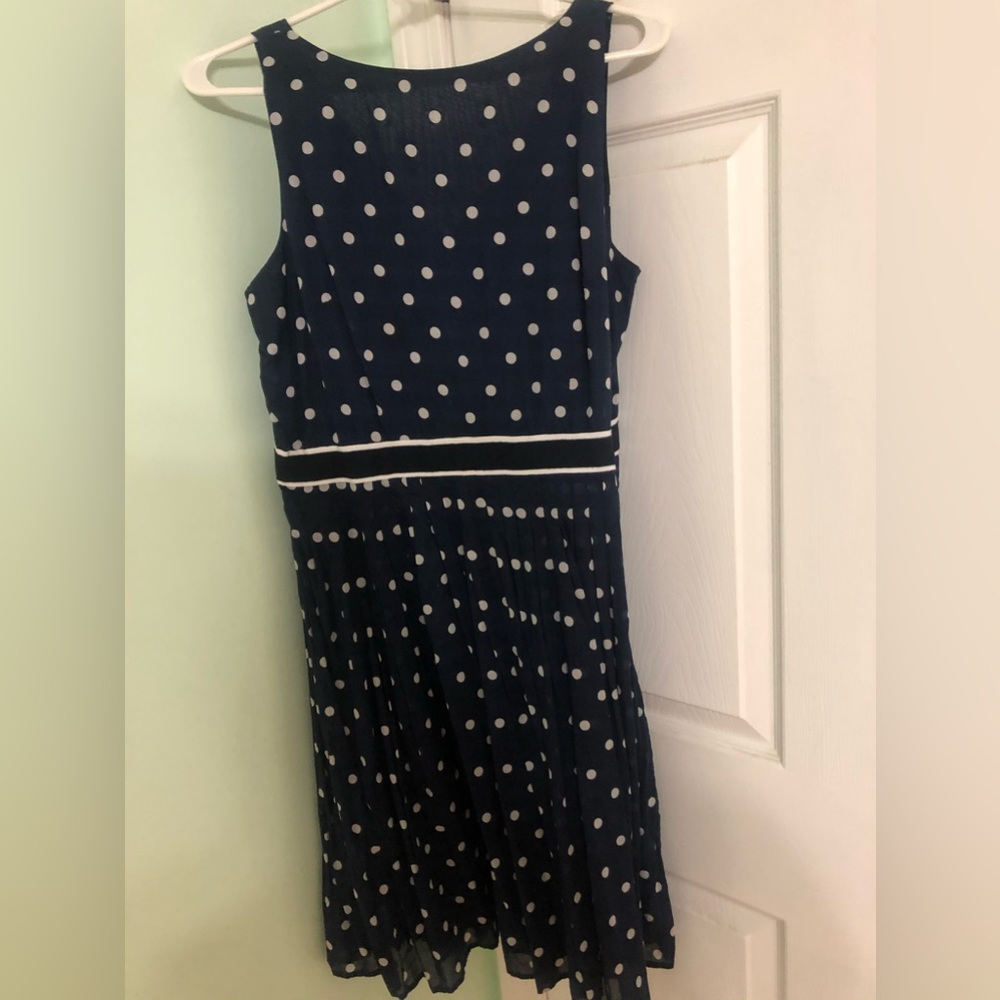 Talbots size 12P polkadot dress